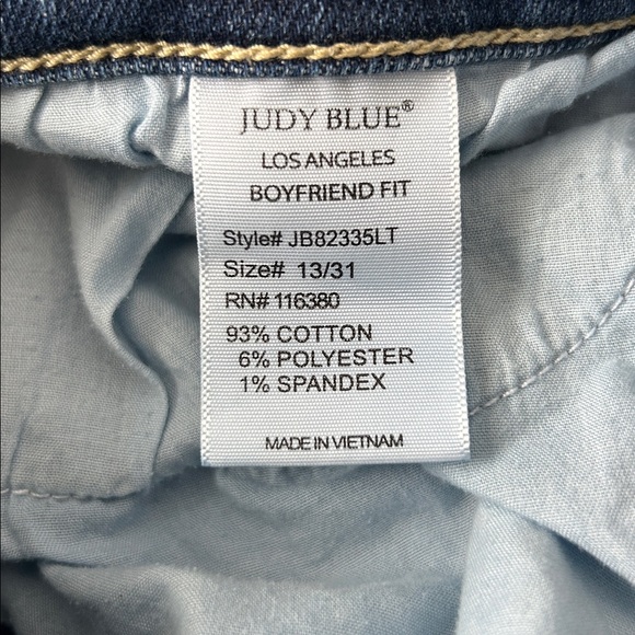 Judy Blue Boyfriend Straight Leg Jeans 31 - Picture 8 of 9